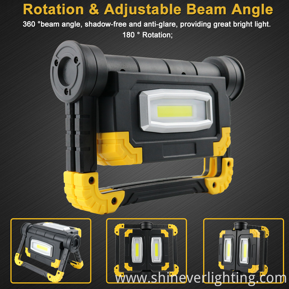 Well-built Foldable LED Work Light